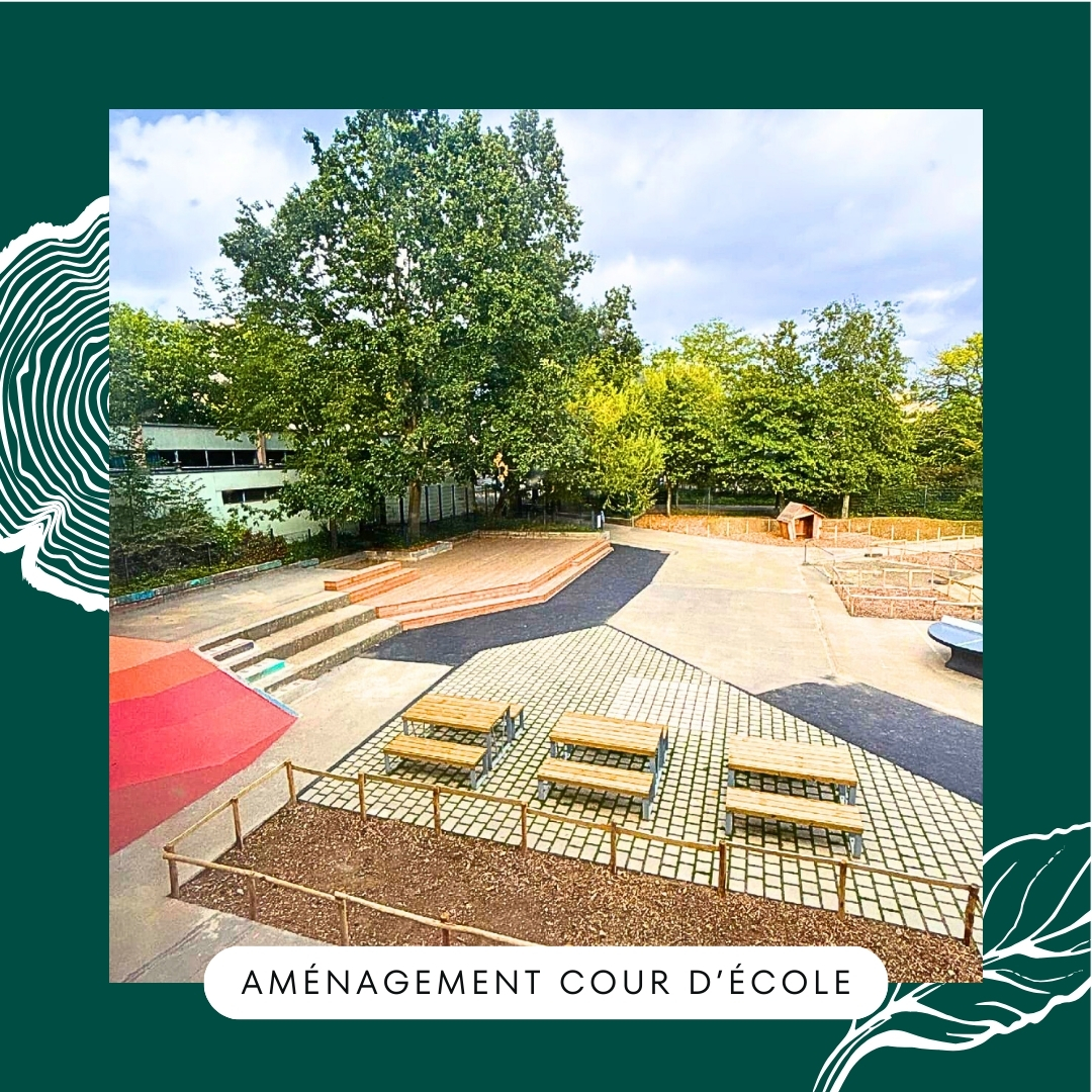 🌿Cour d’école à Rennes🌿